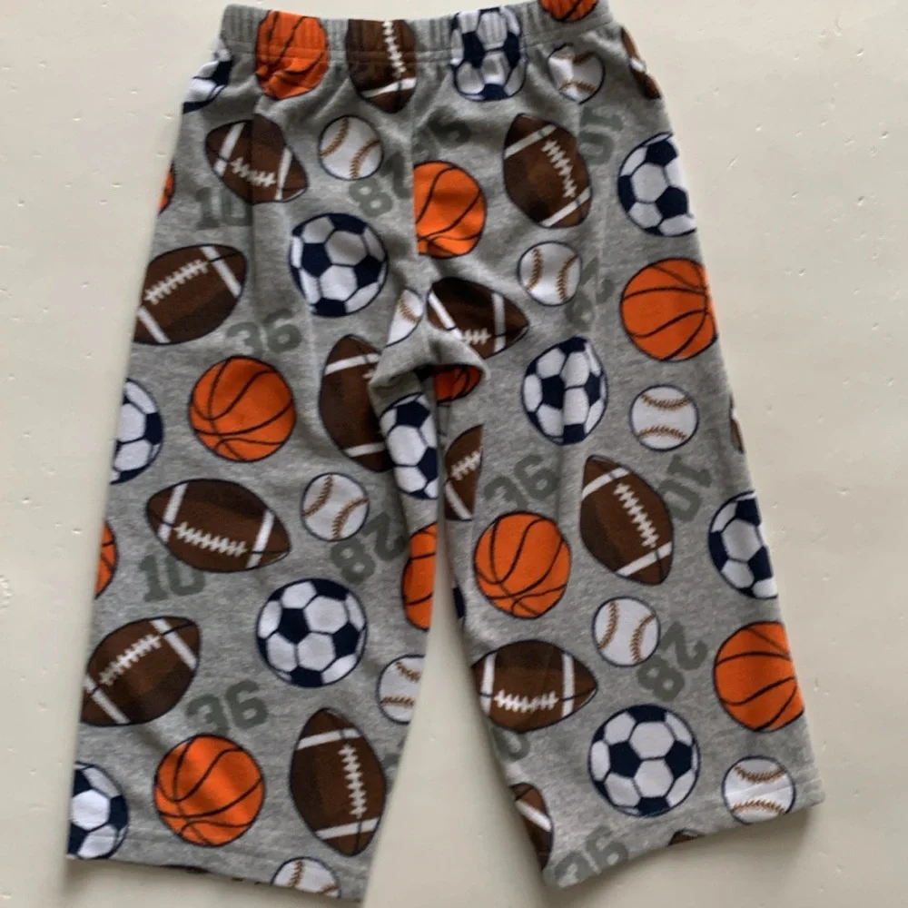 Carter’s Sports Theme Fleece PJs Set Boys 2T